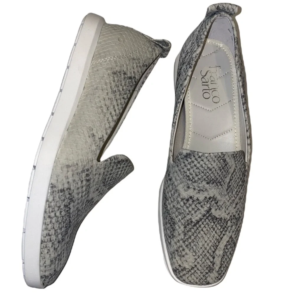 Franco Sarto NWOB Boston Snake Print Slip-On Shoe